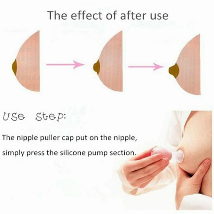 Pigeon Nipple Puller Penarik Puting Flat Nipple puller