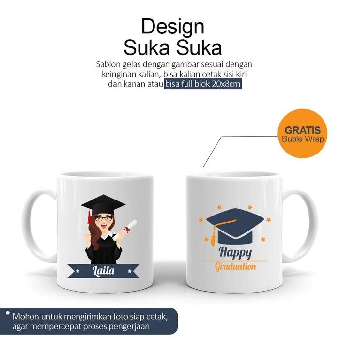 [Expert] CETAK MUG IDUL FITRI / CUSTOM GELAS HARI RAYA IDUL FITRI / MUG RAMADHAN / KADO HADIAH