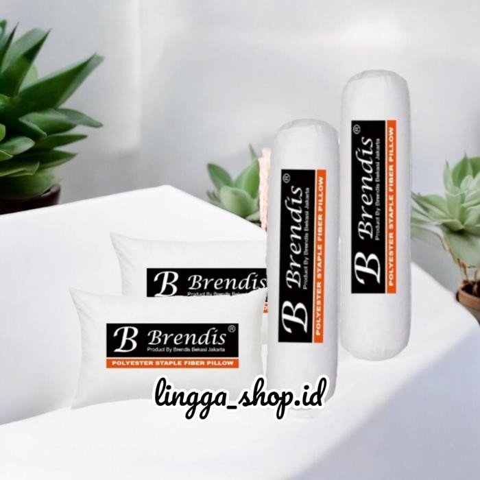 Paket 2 bantal 2 guling brendis bantal hotel silikon