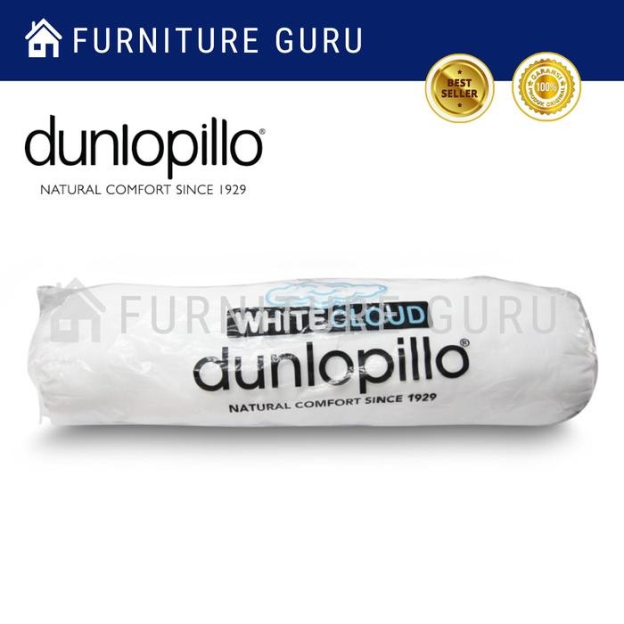 Dunlopillo Guling White Cloud Bolster Dacron