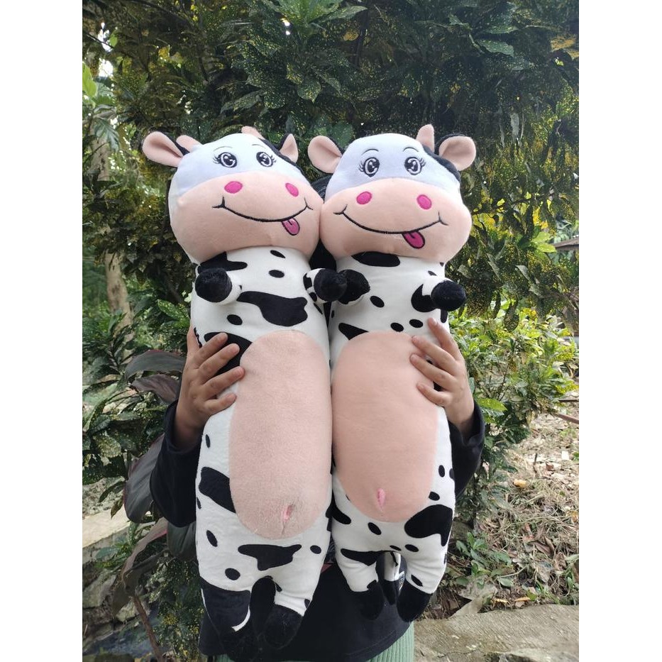 Guling karakter sapi//guling motif sapi lucu uk.60cm
