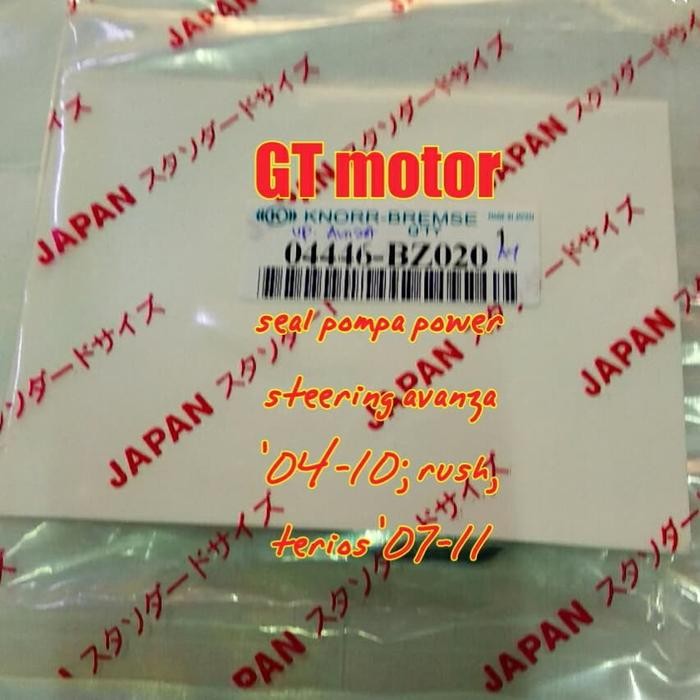 SEAL KIT POMPA POWER STEERING AVANZA '2004-2010 / RUSH / TERIOS