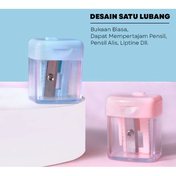 

Rautan - Serutan Pensil Putar Dengan Penutup