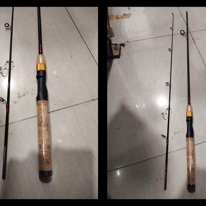 joran maguro montera 180 carbon gagang kayu