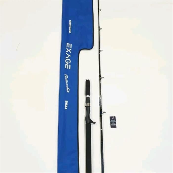 Joran Jigging Overhead Shimano EXAGE BOTTOMSHIP B634 BEST SELLER