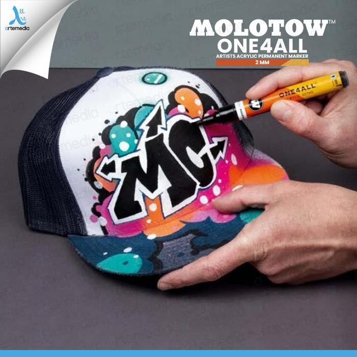 

Spidol Permanen Warna Molotow One4All 2mm Acrylic Paint Marker