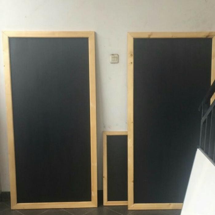 

Papan Menu Cafe Resto Kedai Restoran Gantung Tulis Kapur ukuran Besar