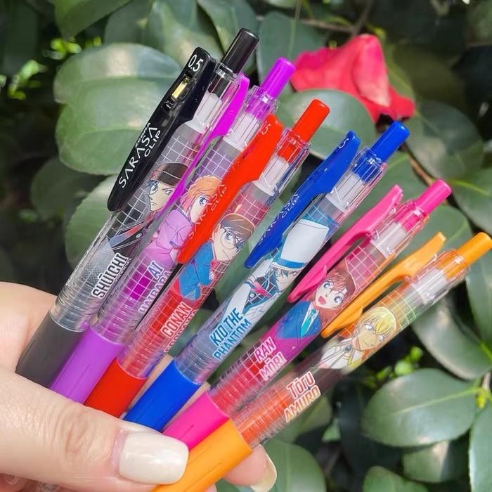 

Zebra Sarasa Detective Conan 0.5mm Gel Ink Pen Limited Edition