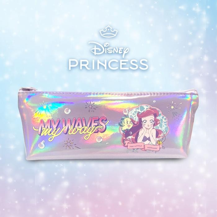

Pencil Case / Tempat Pensil Disney Princess Belle, Cinderella, Ariel, Snow White - Hologram