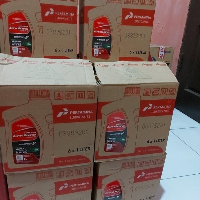 Pertamina Enduro Matic V 10W-40 1Liter . Oli Matic Nmax , Aerox , Pcx