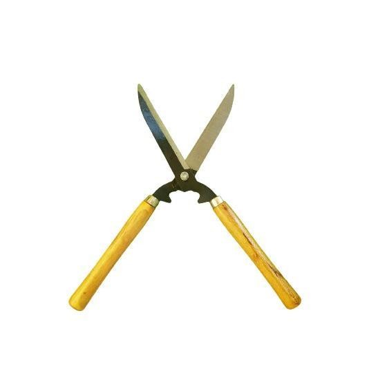 Alat Berkebun Gunting Rumput Gagang Kayu