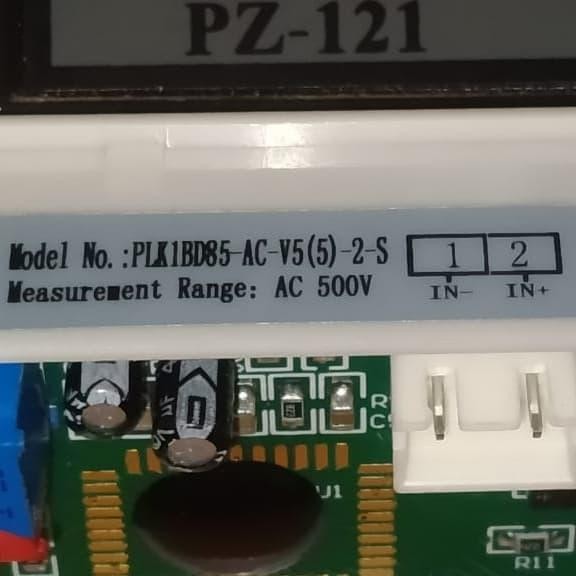 VOLTMETER DIGITAL PZ-121 / 50 - 500VAC