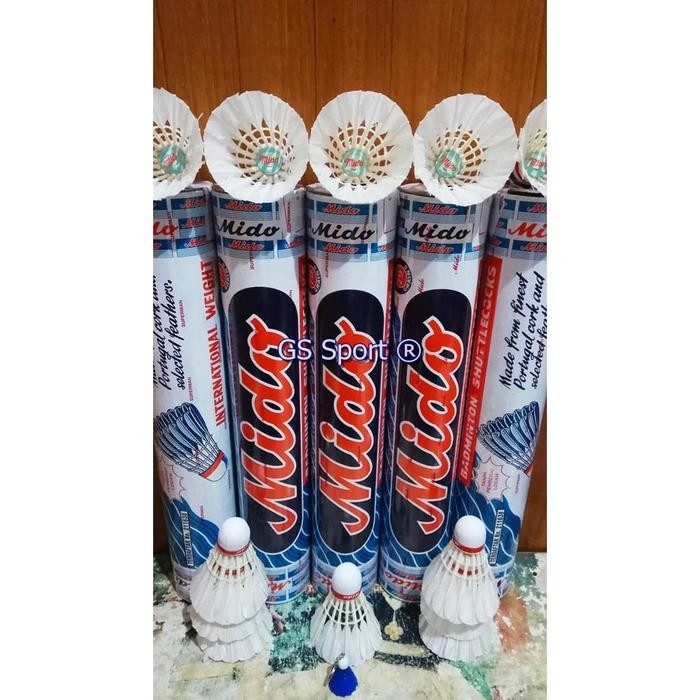 Shuttlecock Mido Biru Badminton Bulutangkis