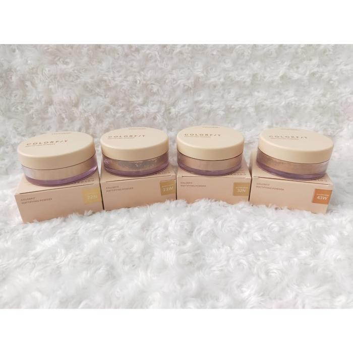 Wardah Colorfit Mattifying Powder (Bedak Tabur) Bedak Tabur Wardah Wajah