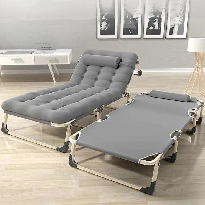 Wartley Kursi Malas Relaxing Chair Kursi Santai Matrass Kasur Lipat Kursi Pantai Matras Furniture