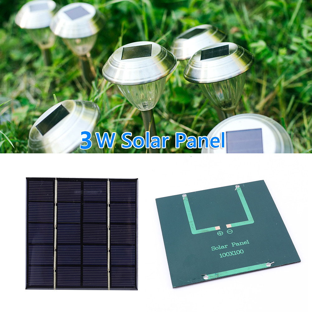 3W 5V Portable Solar Panel Solar Charging Panel Solar Panel Charger