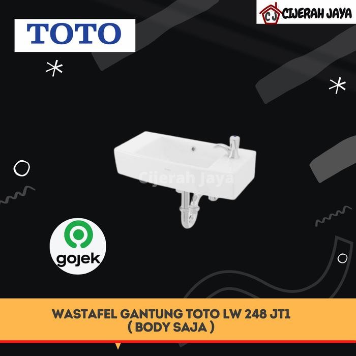 ------] Wastafel Gantung TOTO LW 248 JT1 / Wall Hung Lavatory TOTO LW248JT1