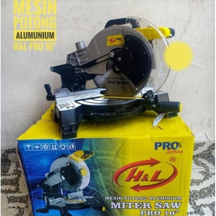siap kirim] Miter Saw 10 Inch H&L PRO