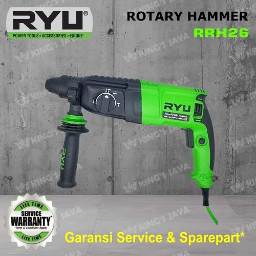 ------] Bor Rotary Hammer RYU RRH26 Mesin Bor Bobok Beton RYU RRH 26