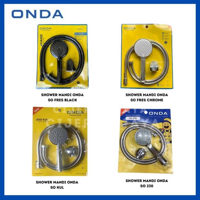 ((((()paling dicari] ONDA SHOWER MANDI/ HAND SHOWER ONDA SHOWER KAMAR MANDI ONDA