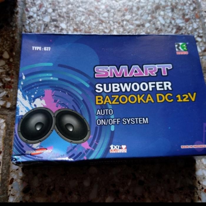 Kit Power Subwofer Subwoofer Sub Woofer Wofer Mobil Bazzoka 12V Dc