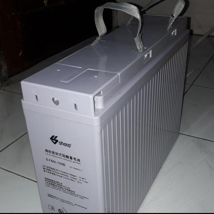 Aki Accu Solar Panel Solar Cell 100Ah 100A 100 Ampere Shoto