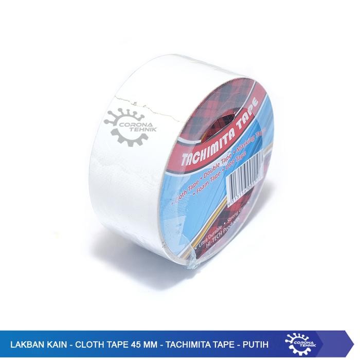 

Lakban Kain - Cloth Tape 45 Mm - Tachimita Tape - Putih