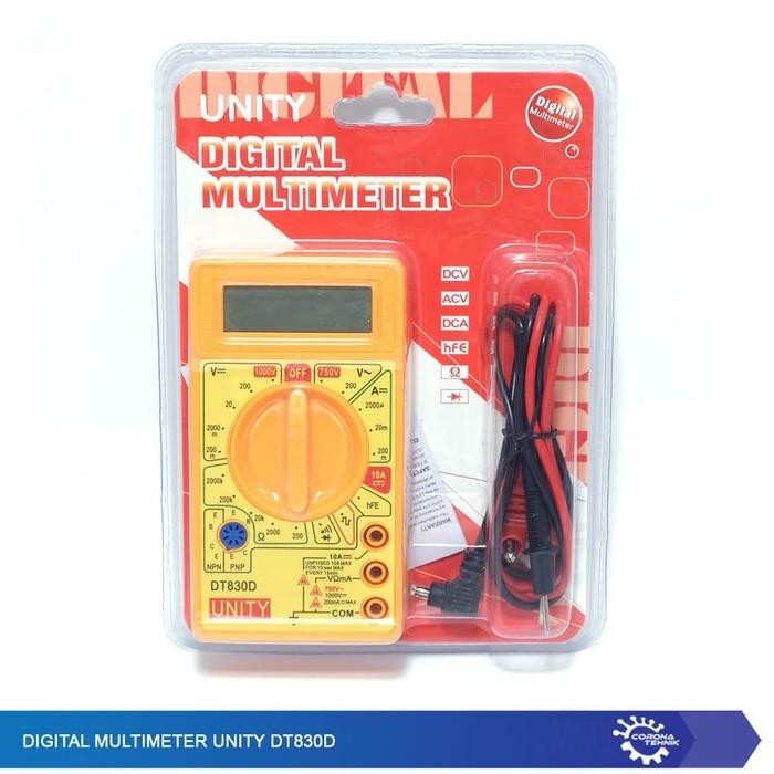 Digital Multimeter Unity Dt830D