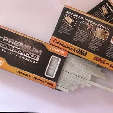 

FLASH SALE ORIGINAL F-PREMIUM KAPUR BESI STONE PENCIL 1 PACK ISI 12 PCS FERRARI