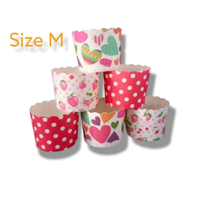 Muffin cup Cake case S M/Mangkok kertas Muffin Cake