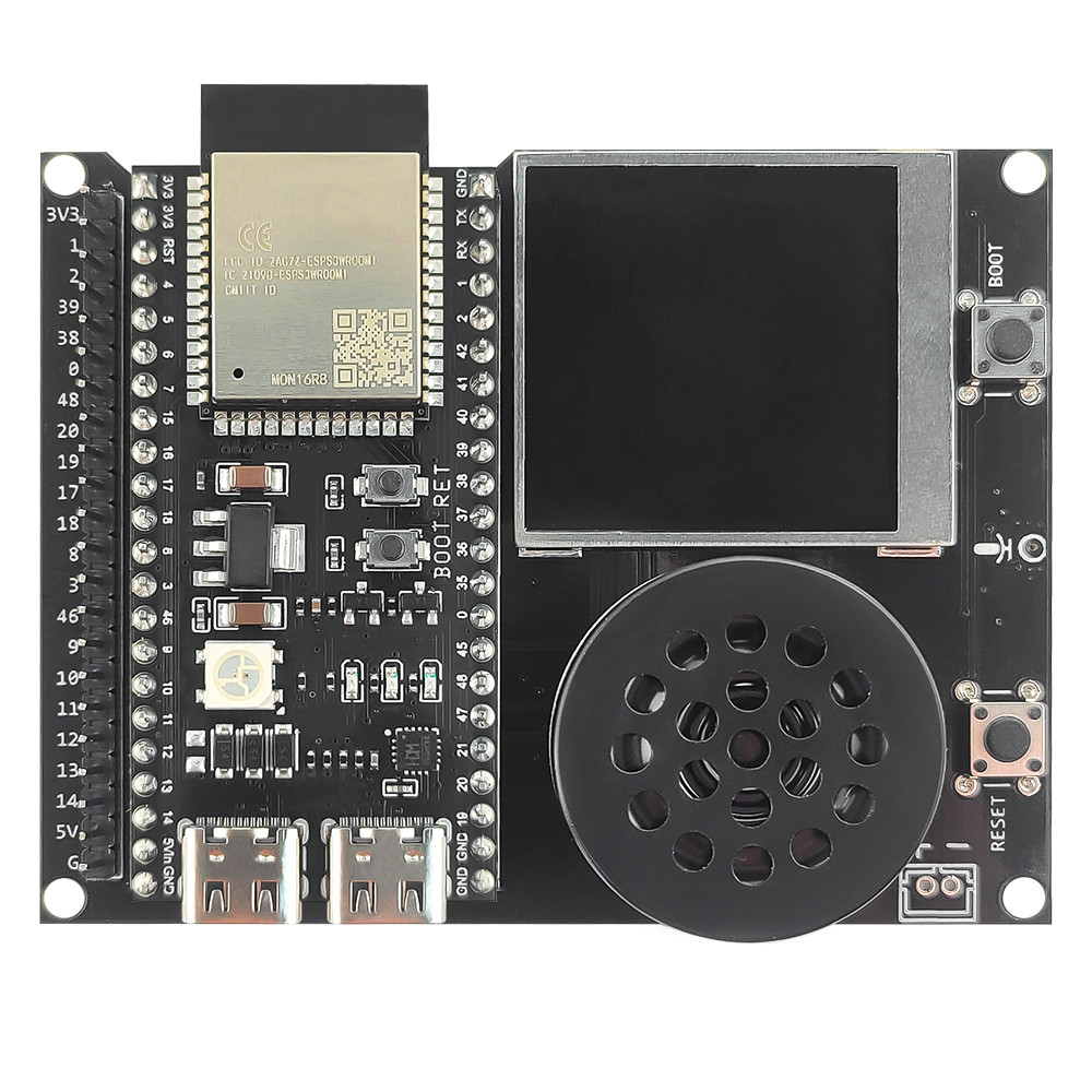 BEST SELLER ESP32 S3 N16R8 Development Board with 1.54 Inch TFT Display Speaker Expansion Adapter Ki