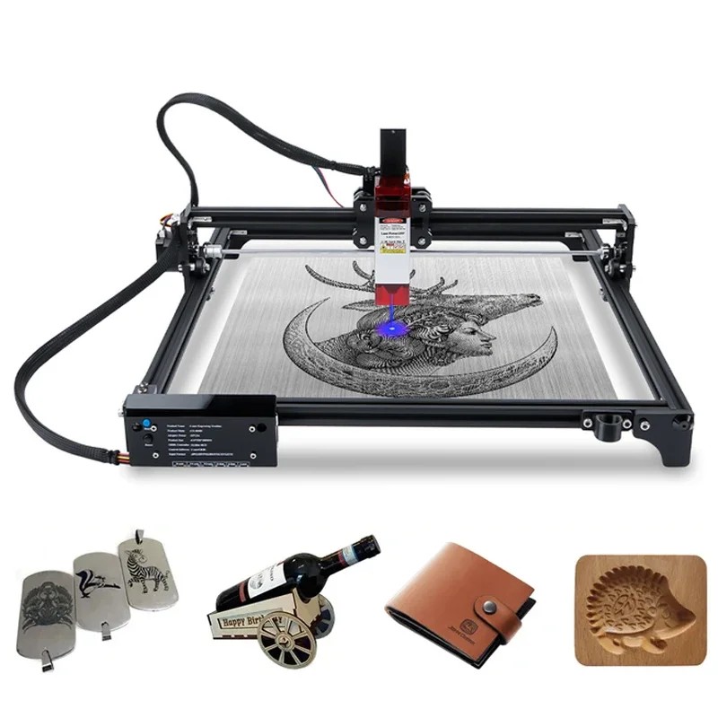 Lunyee 5.5w 10w 4040 Desktop CNC Laser Engraver Engraving Carving Cutting Machine DIY Laser