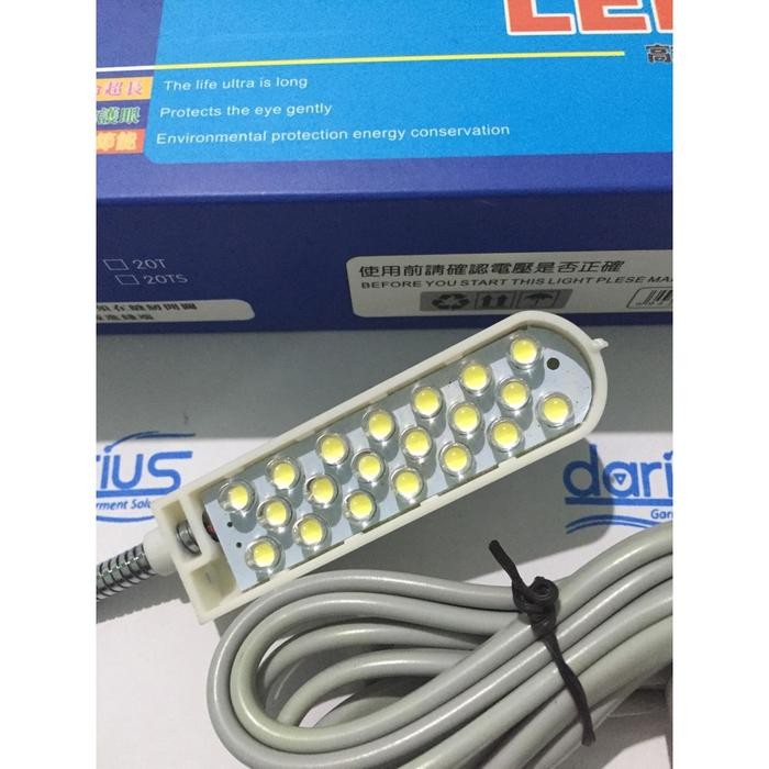 [Allthebest] Lampu mesin jahit LED 20 titik dengan magnet/lampu jahit/lampu led