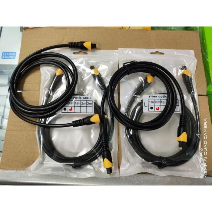 [Allthebest] paket lengkap sambungan audio dari smart tv ke speaker aktif /digital