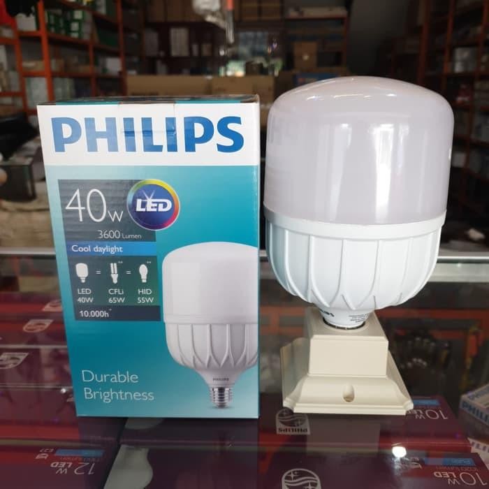 [Allthebest] Bohlam Philips / LAMPU LED PHILIPS 40 WATT 40W 40 W JUMBO CAPSULE