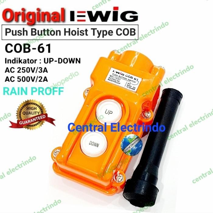 Hoist Push Button Ewig Cob-61 2 Tombol