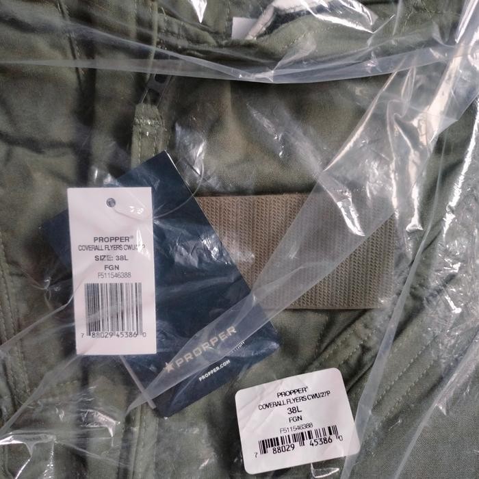 Terlaris Coverall Terbang Hijau Proper Coveralls Flyers Cwu-27/P Mil C 83141A Wearpack