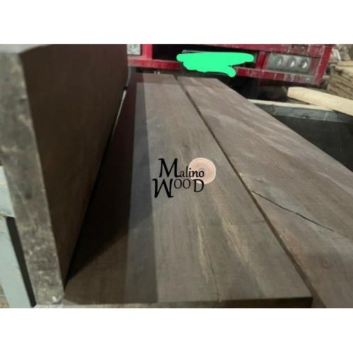[Allthebest] Papan kayu besi kayu ulin tua tebal 2 lebar 10 Cm
