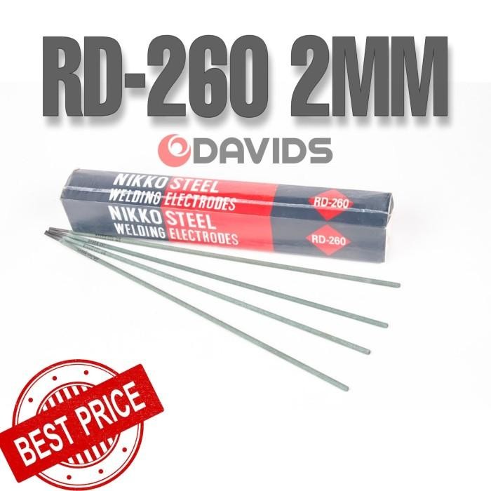 [Allthebest] KAWAT LAS LISTRIK 2MM NIKKO STEEL RD260/KAWAT LAS RD-260 2MILI