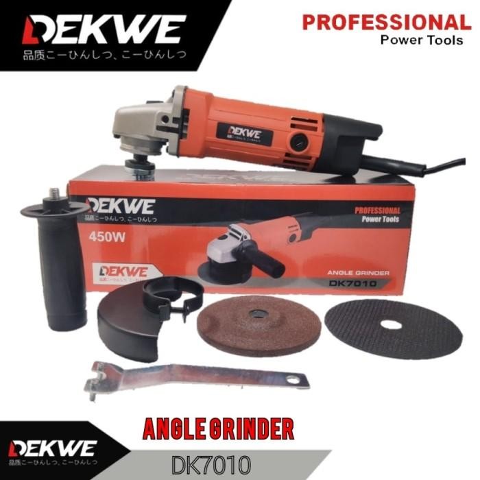 [Allthebest] PROMO Gerinda tangan 4inch DEKWE type DK7010 listrik LOW WATT