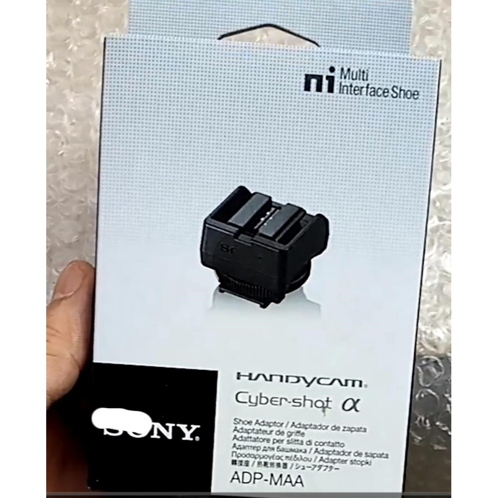NEW Original ADP-MAA ADP-AMA Auto-lock Ni Interface Flash Hot Shoe Adapter For Sony A100 A700 A350