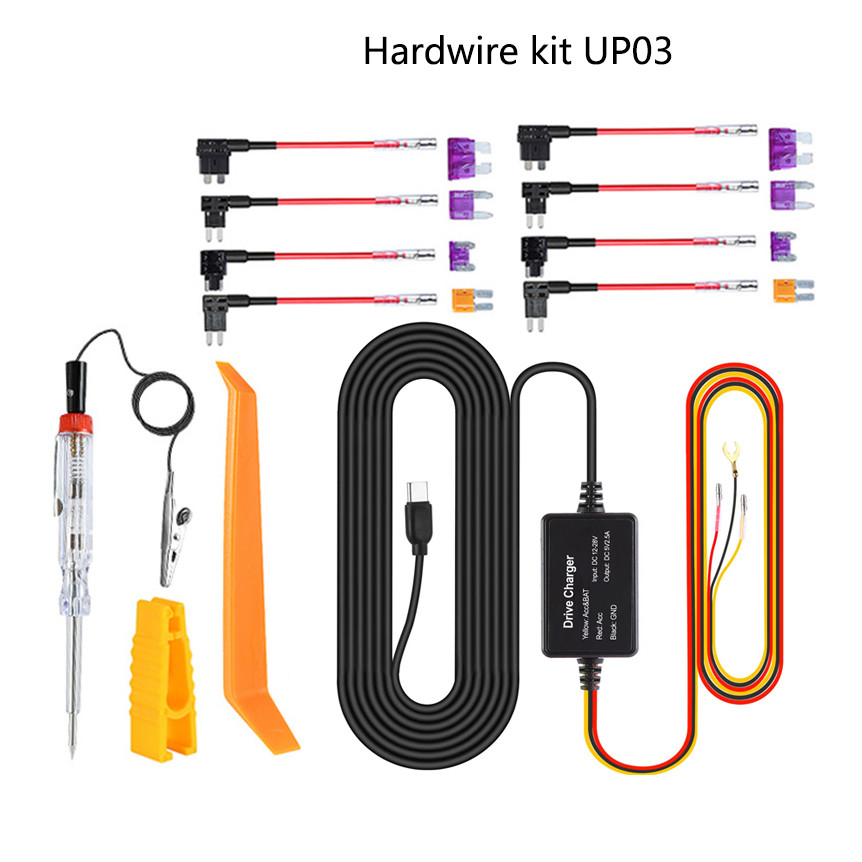 FOR 70mai Hardwire Kit Parking Surveillance Cable ONLY for 70mai Dash Cam M500 24H Parking Monitor P