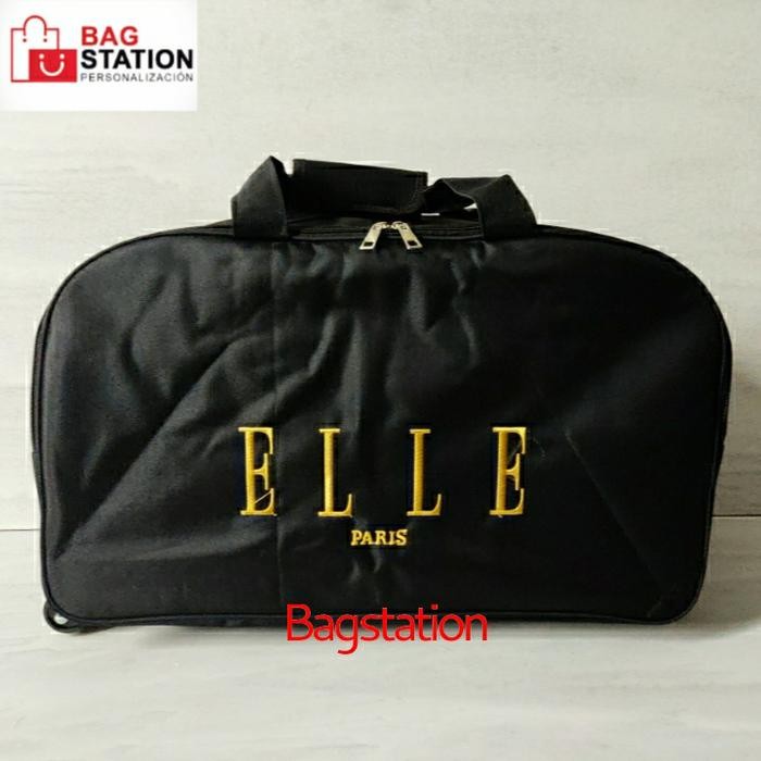 TAS TRAVEL BAG TROLI TROLY ELLE NON ORI TAS CABIN TAS PAKAIAN TAS BAJU