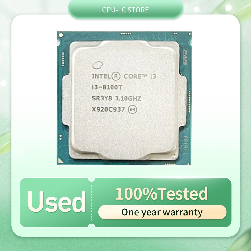 Intel Core I3 8100T