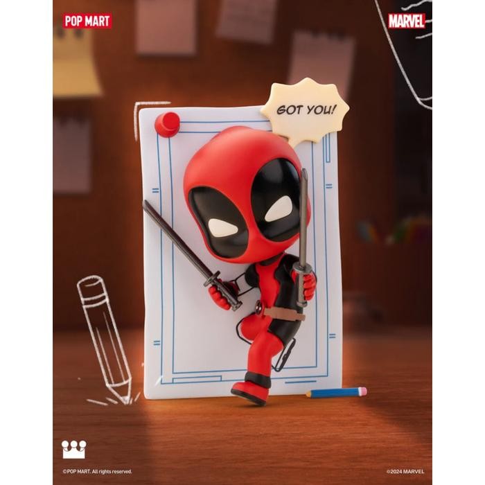 Pop Mart Marvel Deadpool Series Action Figures