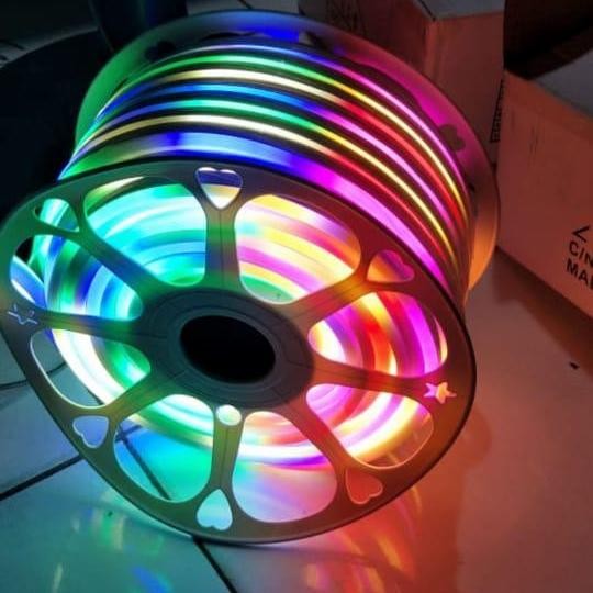 Lampu Selang Neon Flex Rgb Nyala Kedip