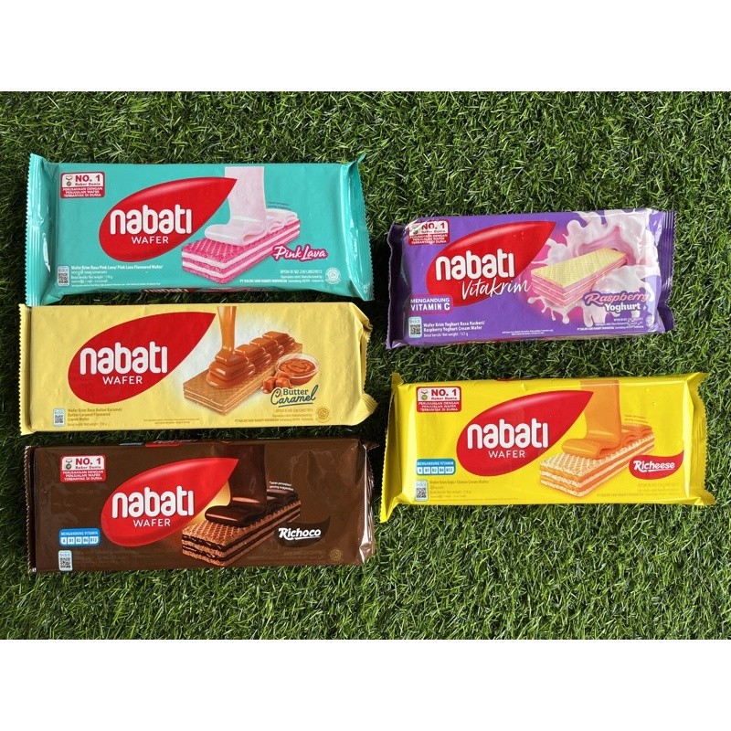 

wafer nabati 110gr wafer nabati 6000an all varian rasa keju,coklat,pink lava,kelapa snack murah premium 1pcs