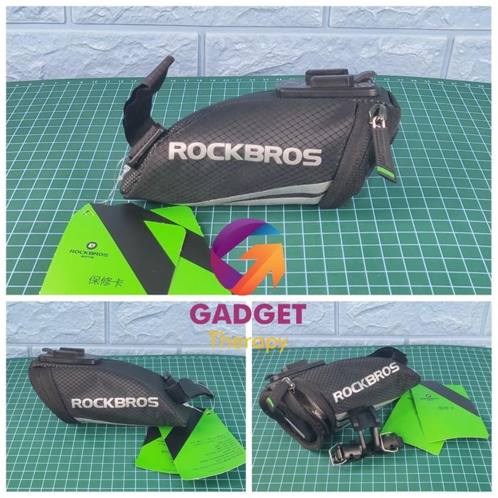 Rockbros Tas Sadel Jok Seatpost Sepeda Mtb Gunung Lipat Waterproof Gratis Ongkir