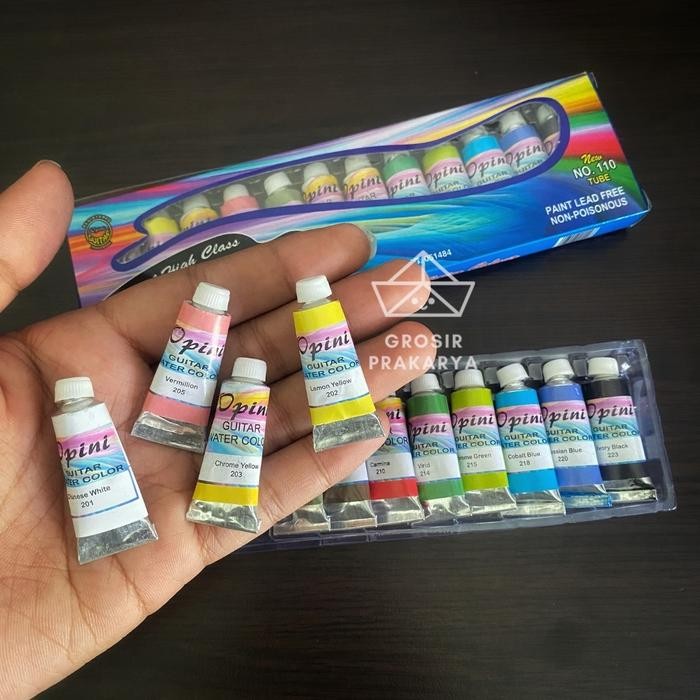 

Cat Lukis Opini Guitar 12 Warna No.120 Berkualitas / Water Colours Pelengkapan Menggambar Dan