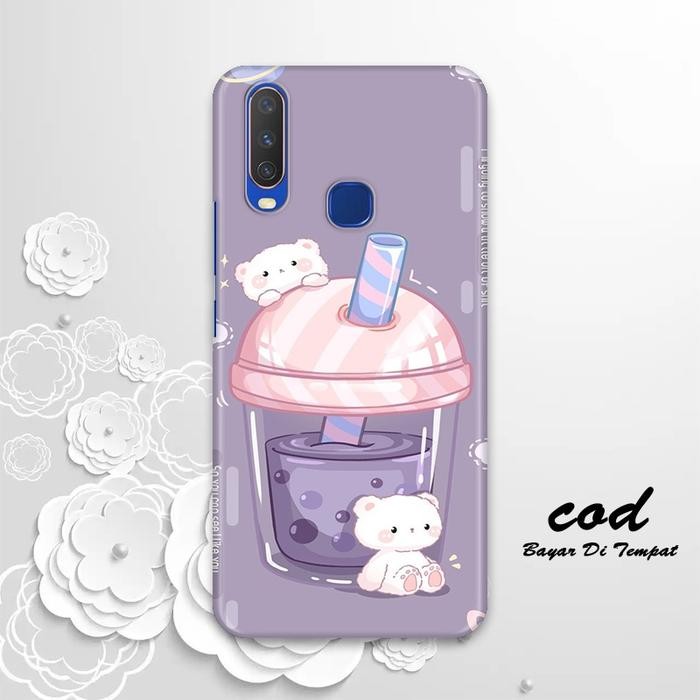 (Expert) Case Vivo Y12 Y12i Y17 Y15 Y11 Fashion Case Boba Cute - Untuk Pria -